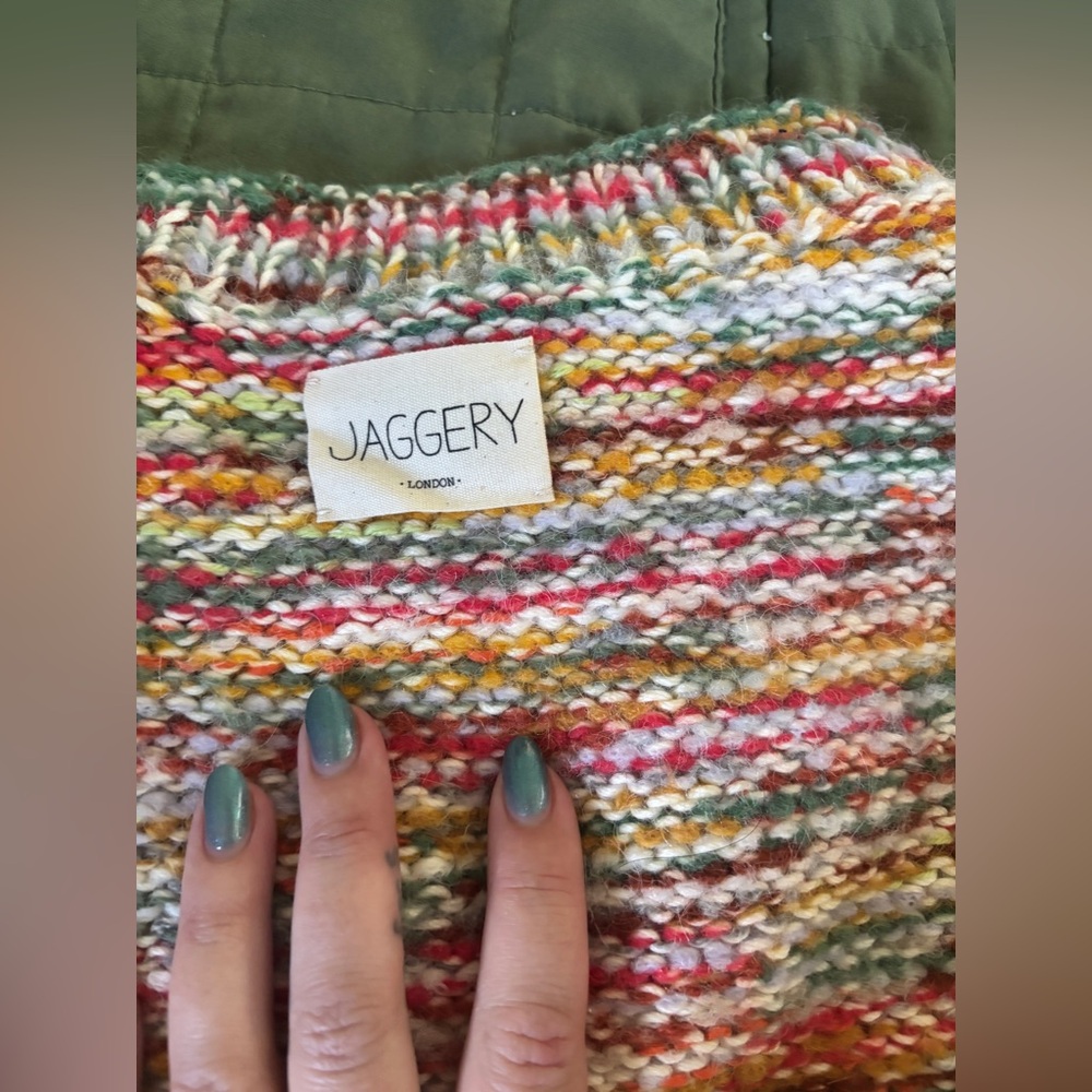 Jaggery London Confetti no waste vest cardigan SZ3 ** only tried on - Picture 5 of 8